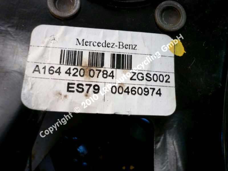Mercedes W164 original Hebel Feststellbremse A1644200784 BJ2007